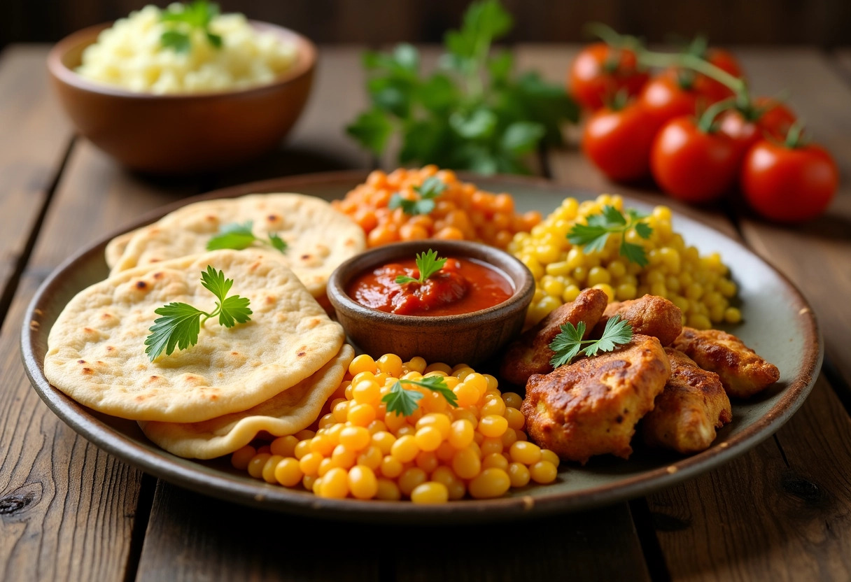 chapati tunisien