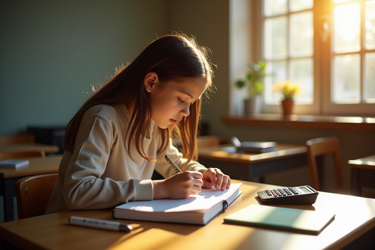 calculatrice  étudiant