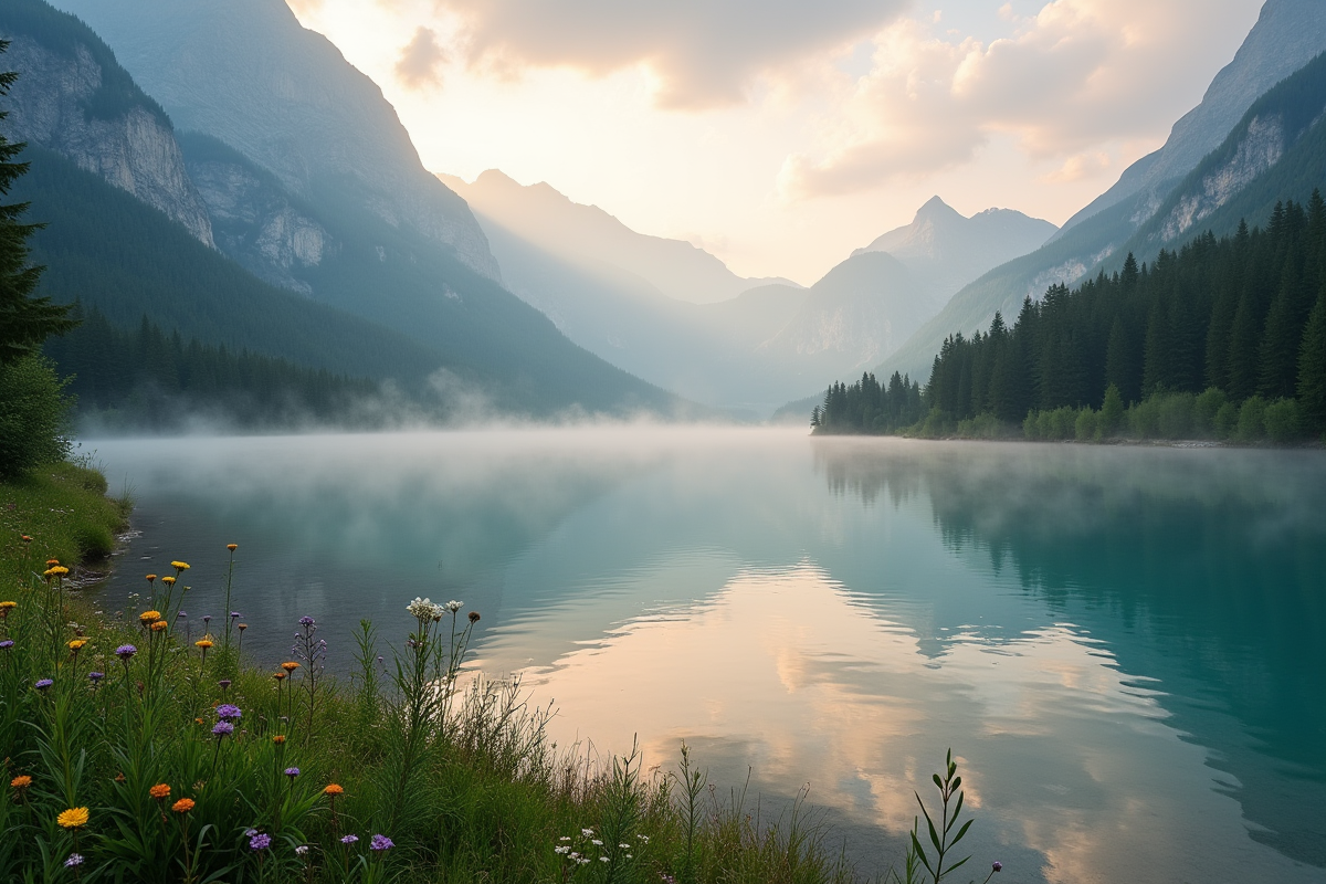 lac montagne