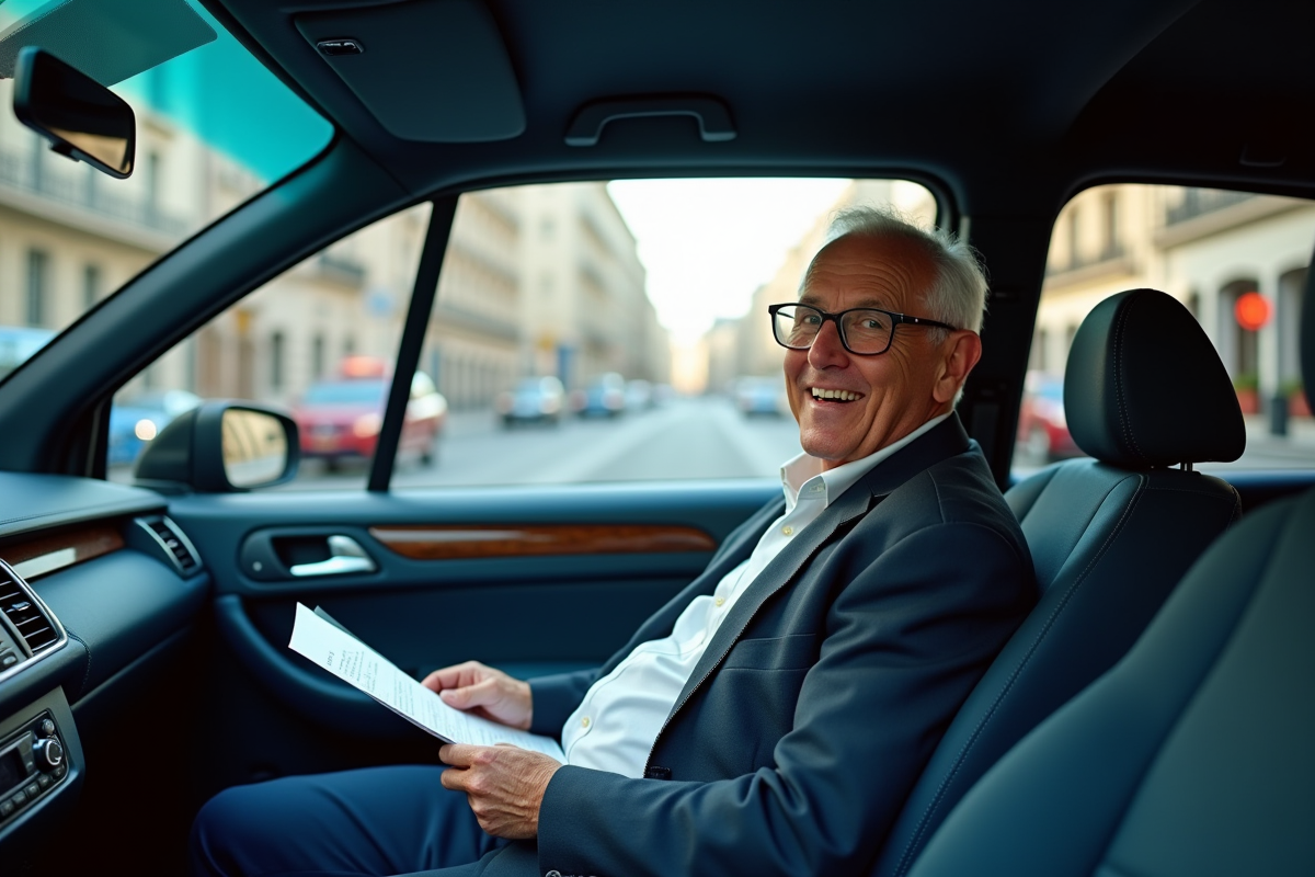 taxi bleu